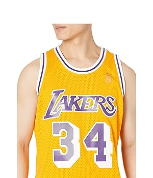 Amazon.com: Mitchell & Ness NBA Swingman Home Jersey Lakers